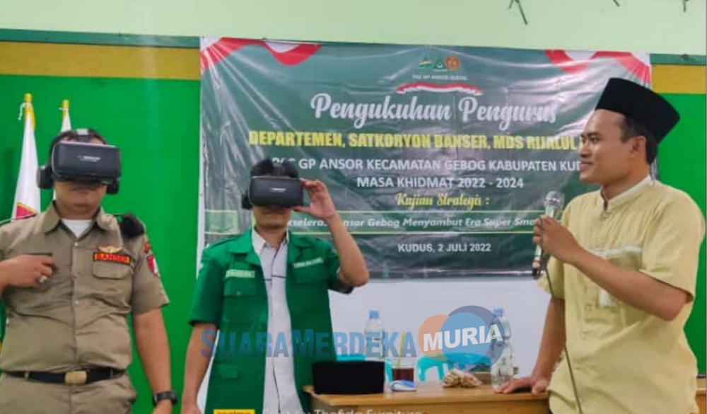 Melek Teknologi, Kader Ansor Gebog Kaji Metaverse